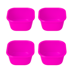 (Pack of 4) Blend Mini Plastic Bowls – 400 ml (Assorted) | Multipurpose Snack & Serving Bowls - Habitt