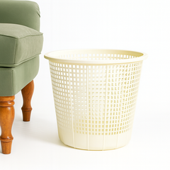 Hero Waste Bin – Durable Plastic Mesh Dustbin for Home & Office (30cm x 27cm) - Habitt
