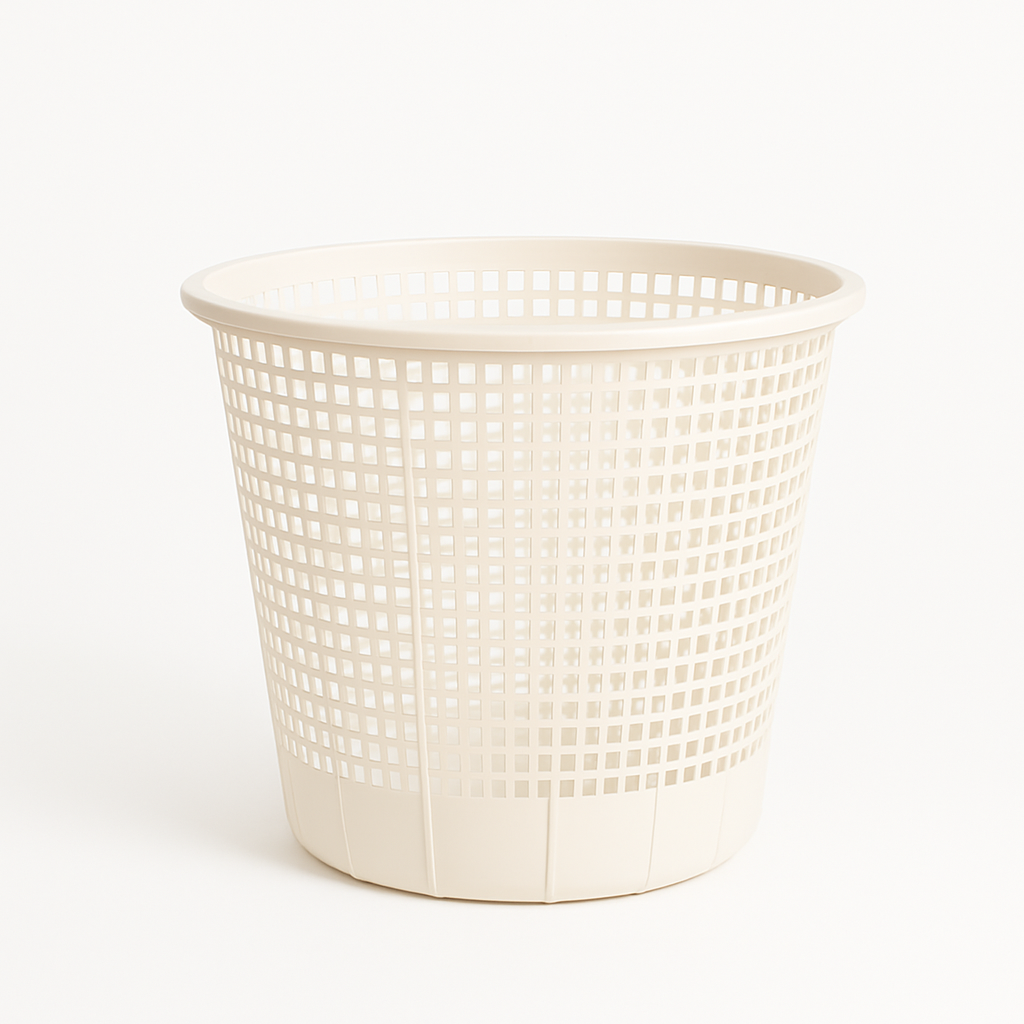 Hero Waste Bin – Durable Plastic Mesh Dustbin for Home & Office (30cm x 27cm) - Habitt