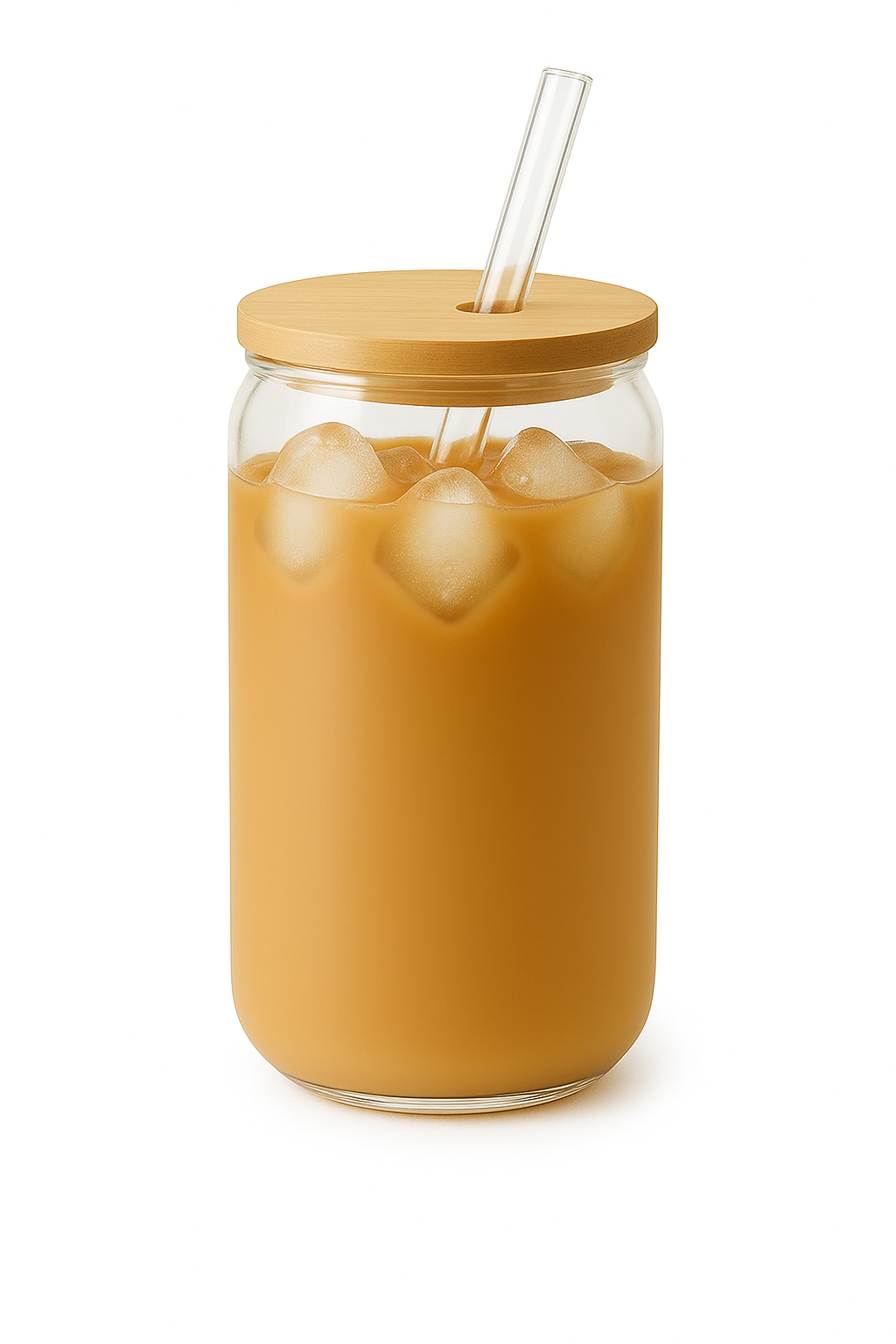 Cylinder Plain Ice Tea Glass – Transparent Drinkware - Habitt