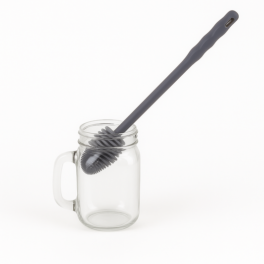 Silicone Bottle Cleaning Brush – Long Handle for Bottles, Jugs & Baby Items - Habitt