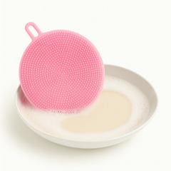 Silicone Washing Pad(Assorted)– Multipurpose Dish Scrubber & Cleaning Sponge - Habitt
