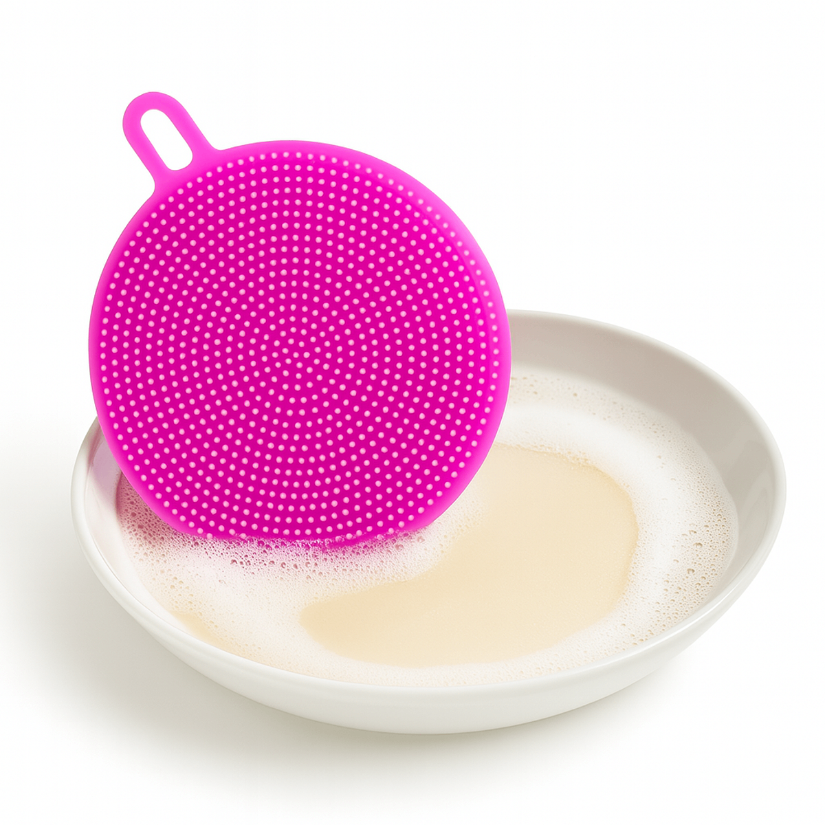Silicone Washing Pad(Assorted)– Multipurpose Dish Scrubber & Cleaning Sponge - Habitt
