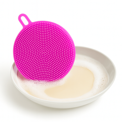 Silicone Washing Pad(Assorted)– Multipurpose Dish Scrubber & Cleaning Sponge - Habitt