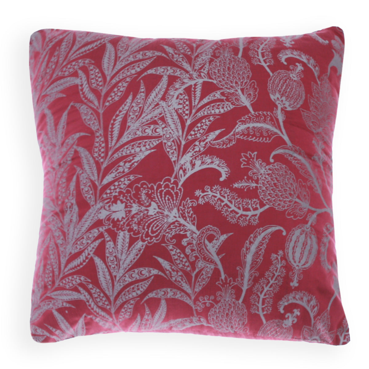 Silver Leaf Cushion Cover 18x18" - Habitt
