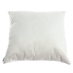 Velvet Filled Cushion 18x18" Ecru - Habitt