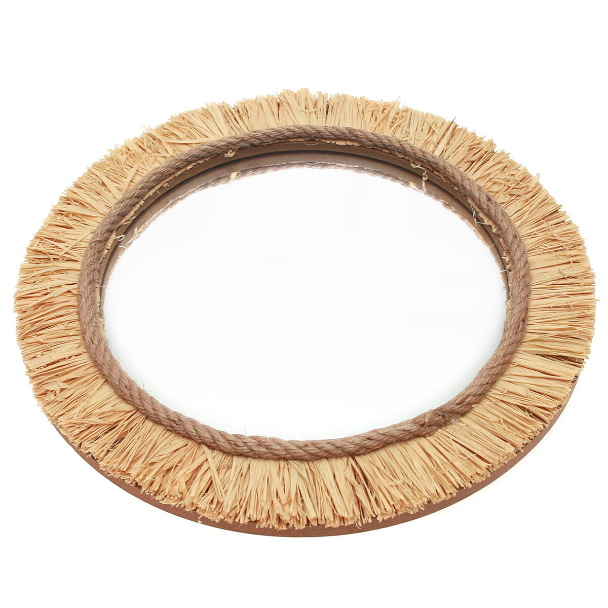 Round Mirror S Brown 7631-9 - Habitt