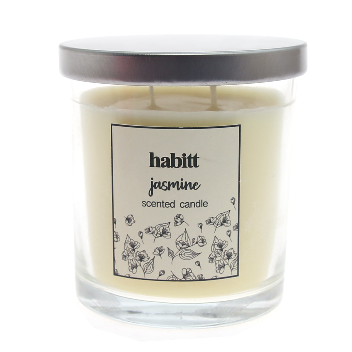 Jar Candle Jasmine 220gm - Habitt