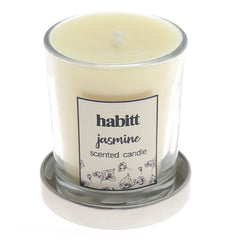 Mini Glass Jar Candle Jasmine - Habitt