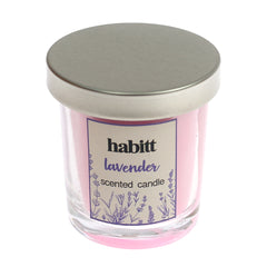 Mini Glass Jar Candle Lavender - Habitt