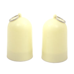 Hanging Flam lamp LED off white - Habitt