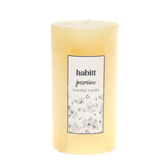 Jasmine Pillar Candle 2x4" - Habitt