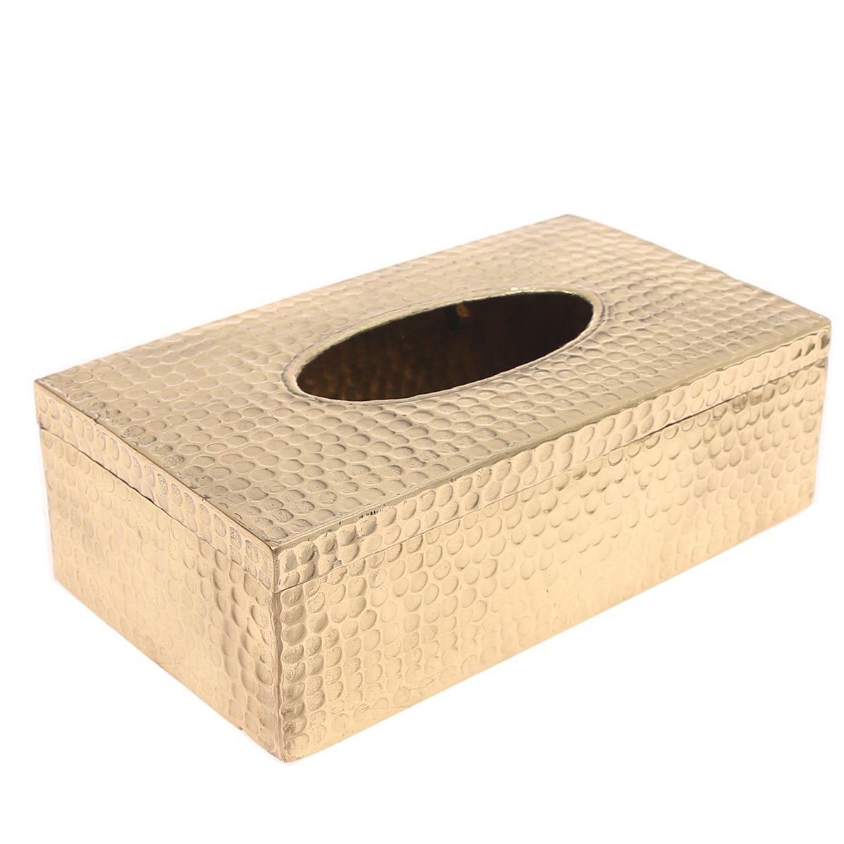 Tissue Box Brass - Habitt
