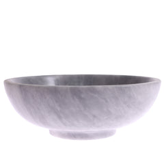 BOWL 9X9X3.MARBLE.BLACK GREY - Habitt