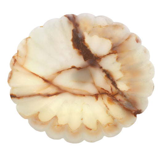 PLATE FLUTED 12X12X1.25(Onyx Polish) - Habitt