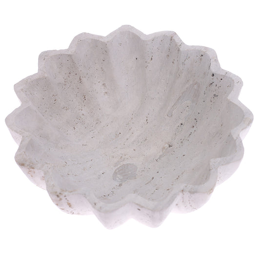 FLUTED BOWL 12X12X5(No Polish) - Habitt