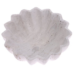 FLUTED BOWL 12X12X5(No Polish) - Habitt