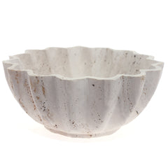 FLUTED BOWL 12X12X5(No Polish) - Habitt