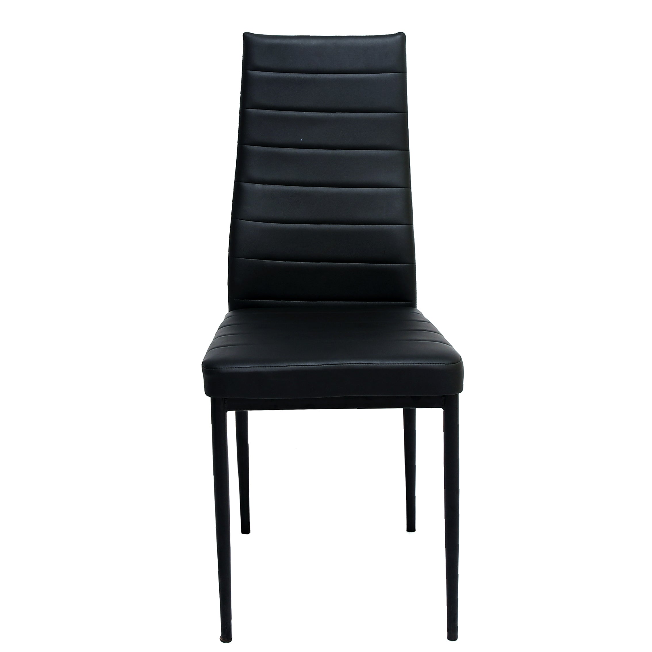 Buy 1 Get 1 Offer Ease Stripe Dining Chair (Black) - Habitt