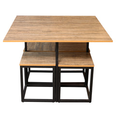 Finn dining with 4 Stool - Habitt