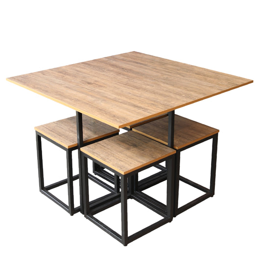 Finn dining with 4 Stool - Habitt