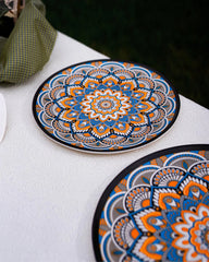 Nightfall Blossom Dinner Set – Artistic Mandala Elegance for Refined Dining (22 / 30 / 43 PCS) - Habitt