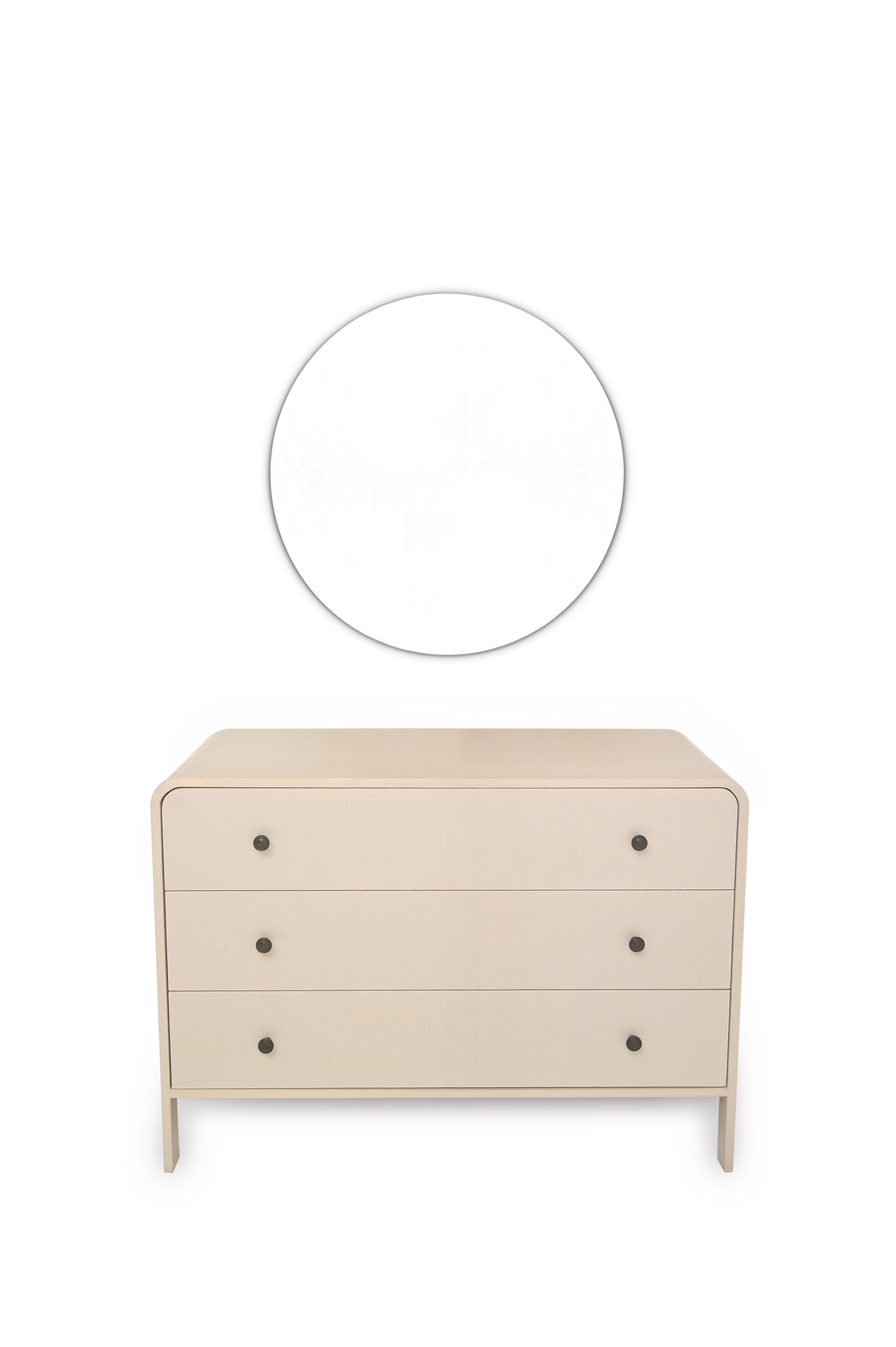 Harold Bedroom Set – Queen Size Bed, Dresser with Mirror & 2-Door Wardrobe - Habitt