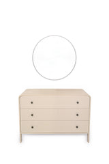 Harold Dresser – Solid Wood Finish with Woven Cane Detailing - Habitt