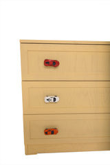 Wooden Cart Bed Set – Kids Bed with Chest of Drawers & Bookshelf - Habitt