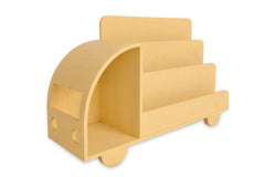 Wooden Cart Bookshelf – Kids’ Room Wall-Mounted Shelf - Habitt
