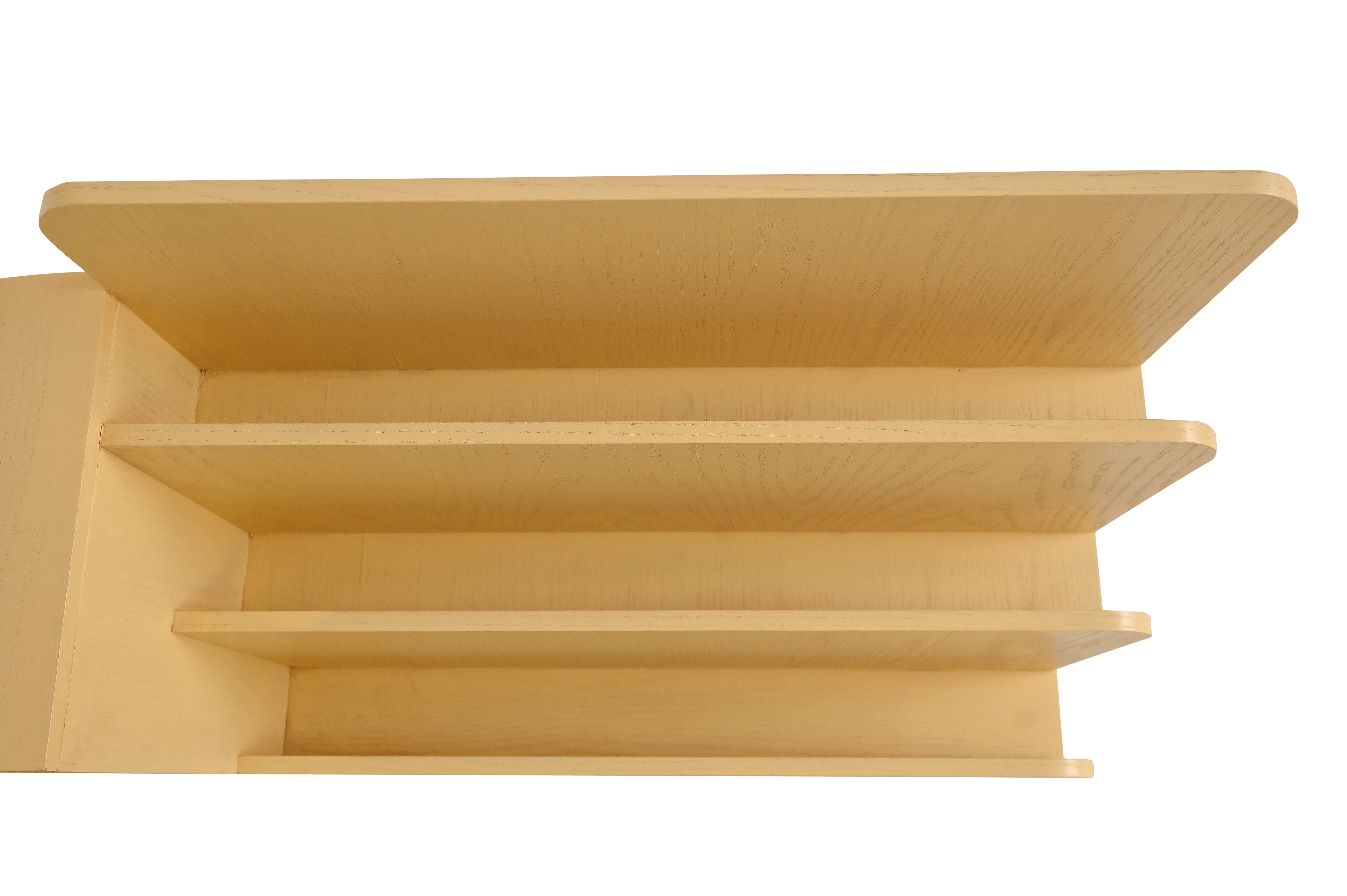 Wooden Cart Bookshelf – Kids’ Room Wall-Mounted Shelf - Habitt