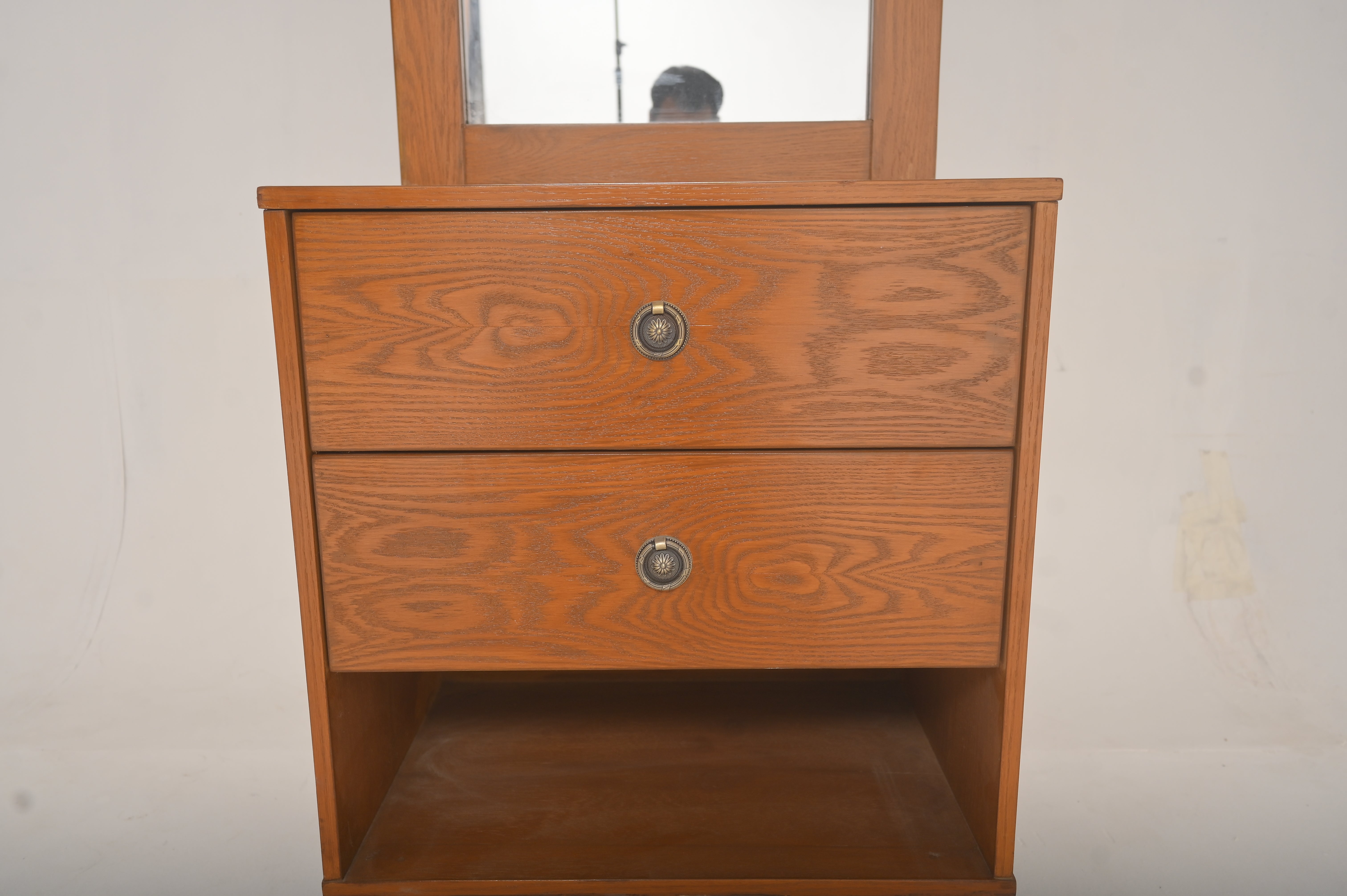 Harry Dresser – Solid Wood with Upholstered Drawer Panels - Habitt