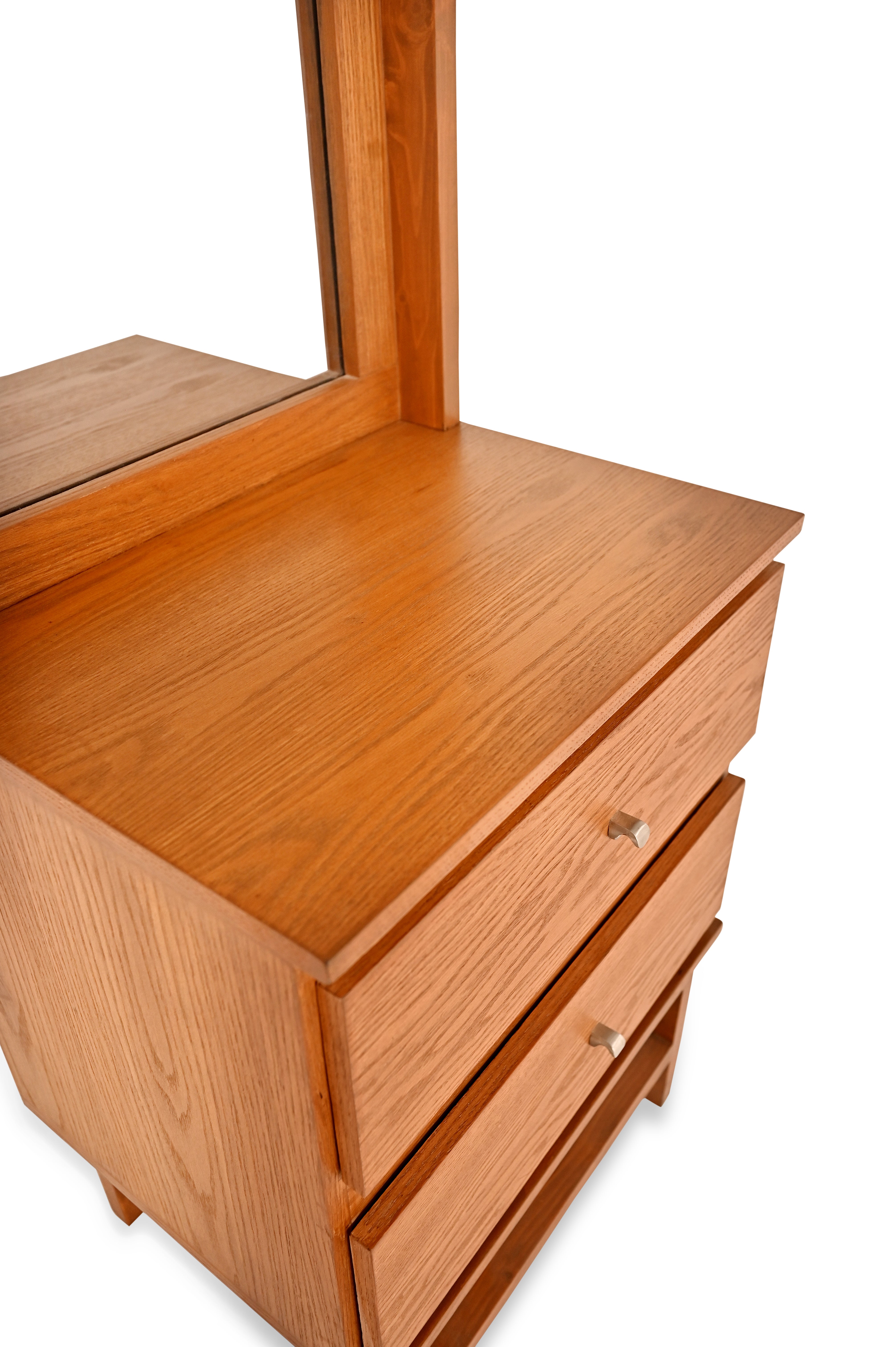 Harry N Dresser – Modern Wooden Vanity with Mirror & Storage Drawers - Habitt
