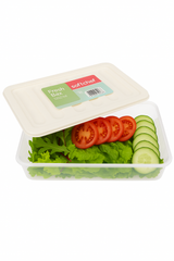 Fresh Box 1200ml – Airtight Food Storage Container with Lid (White/Grey) - Habitt