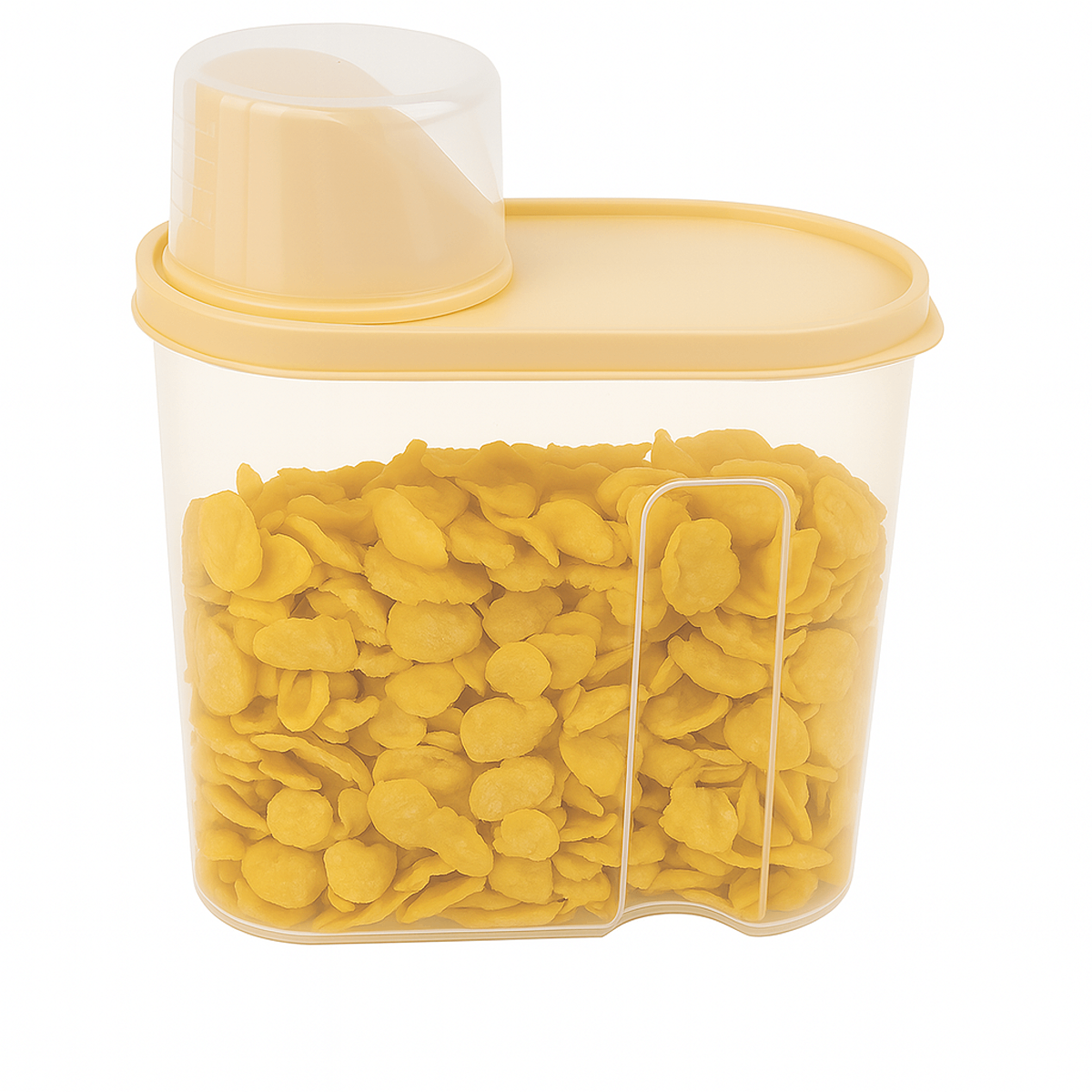 Airtight Cereal Jar – Small Food Storage Container with Pouring Spout - Habitt