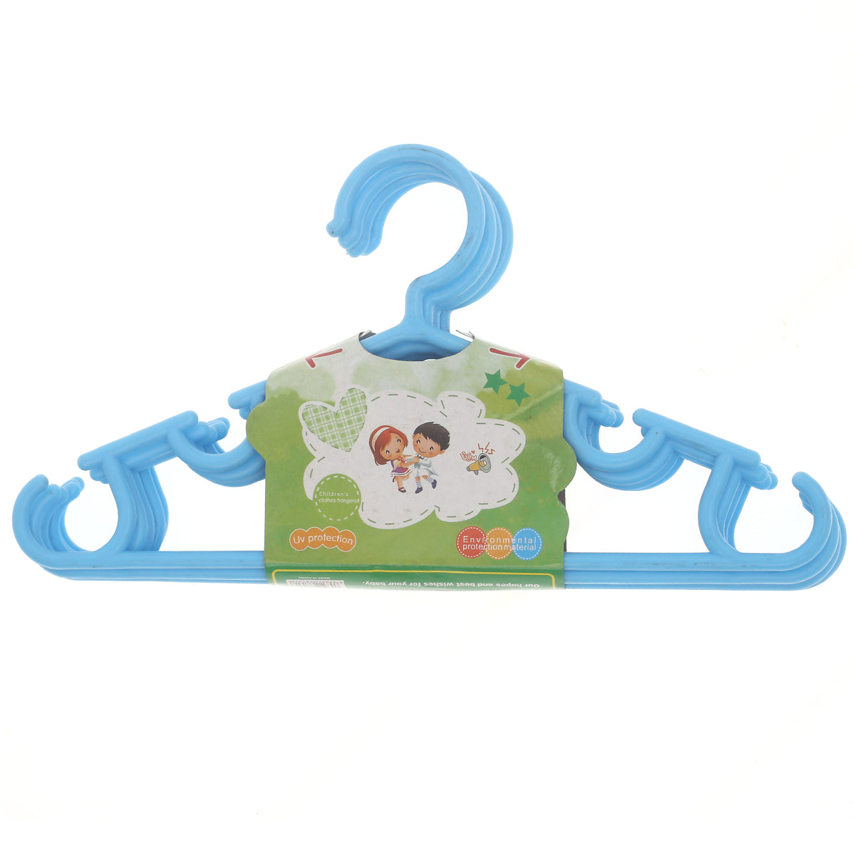 6-Piece Kids Clothes Hanger Set – Durable Plastic Hangers for Baby & Toddler Garments - Habitt