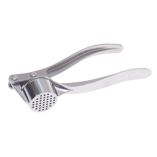 Stainless Steel Garlic Press – Heavy-Duty Crusher Tool - Habitt