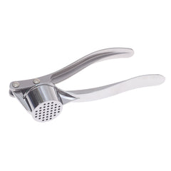 Stainless Steel Garlic Press – Heavy-Duty Crusher Tool - Habitt