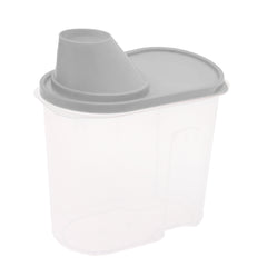 Airtight Cereal Jar – Small Food Storage Container with Pouring Spout - Habitt