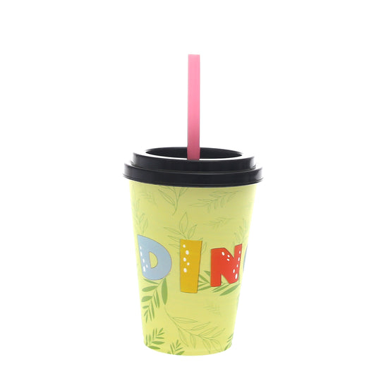 Cup with Straw – Light Green - Habitt
