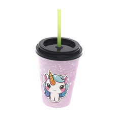 Cup with Straw – Purple - Habitt