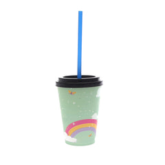 Cup with Straw – Green - Habitt