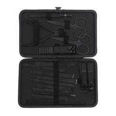 Professional Manicure & Pedicure Nail Cutter Kit – 18‑Piece Grooming Set - Habitt
