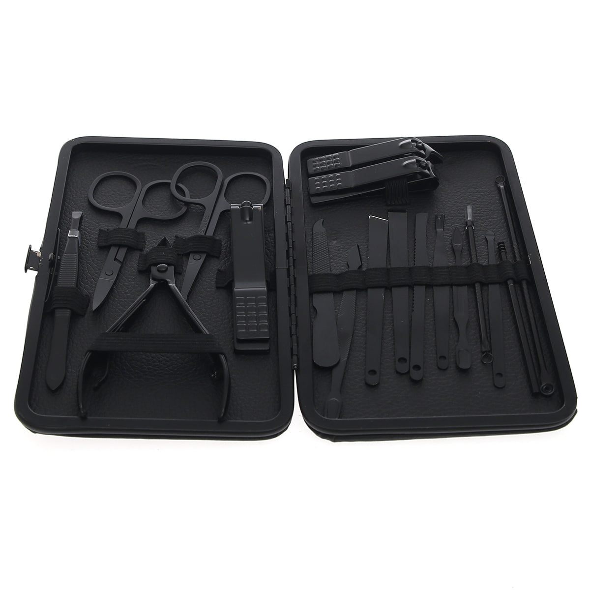 Professional Manicure & Pedicure Nail Cutter Kit – 18‑Piece Grooming Set - Habitt