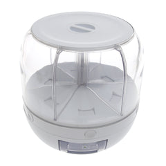 Rotating Rice Dispenser – 5kg Capacity Grain Storage Container - Habitt