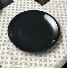 Black Melamine Dinner Set – Modern, Durable & Complete Dining Solution (22 / 30 / 43 PCS) - Habitt