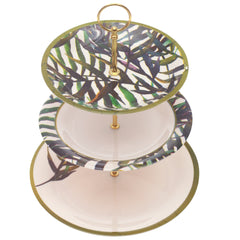 3Step Pastry Stand Floral - Habitt
