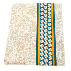 Circle Border Double Bed Sheet 90x96 - Habitt