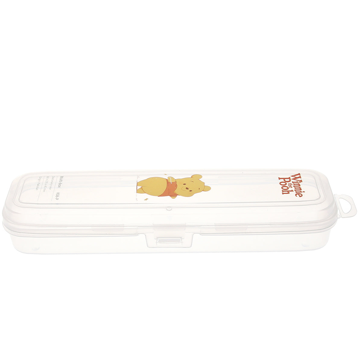 Winnie‑Pooh Multi‑Box – Transparent Stationery Storage Case for Kids & School Supplies - Habitt