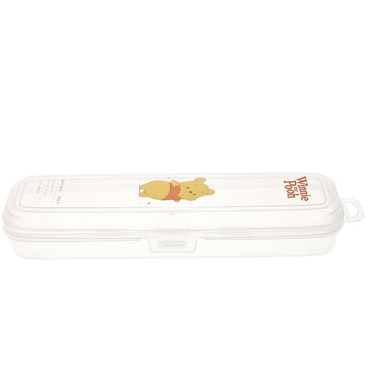 Winnie‑Pooh Multi‑Box – Transparent Stationery Storage Case for Kids & School Supplies - Habitt